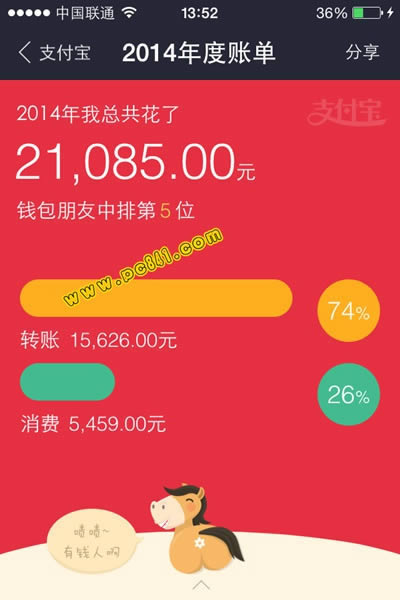支付宝2018年度账单在什么地方查看_手机软件指南