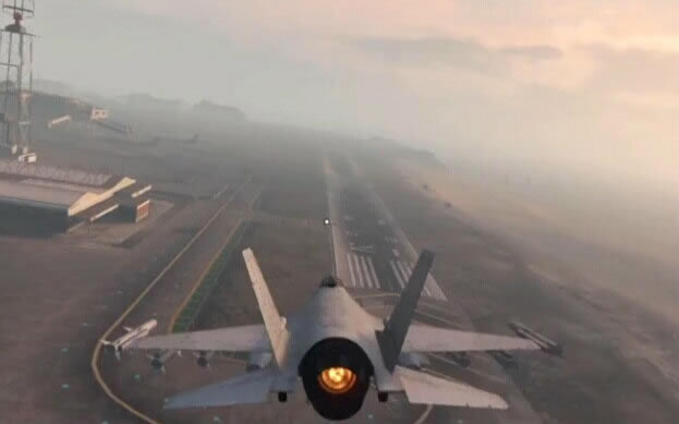 GTA5战斗机空战玩法技巧_侠盗猎车手5战斗机空战怎样躲掉导弹