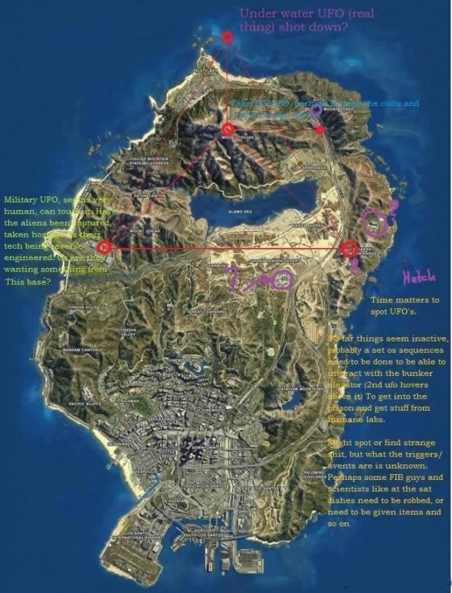 GTA5飞碟ufo啥条件会出现_侠盗猎车手5飞碟ufo在啥地方出现