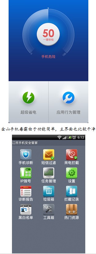 2013年手机安全软件年度横测