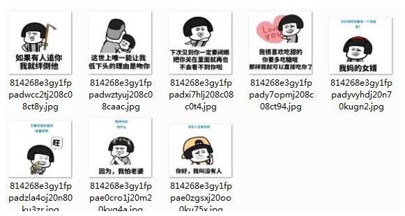 直男癌患者情话套路表情包完整版V1.1 直男癌患者情话套路表情包完整版V1.1