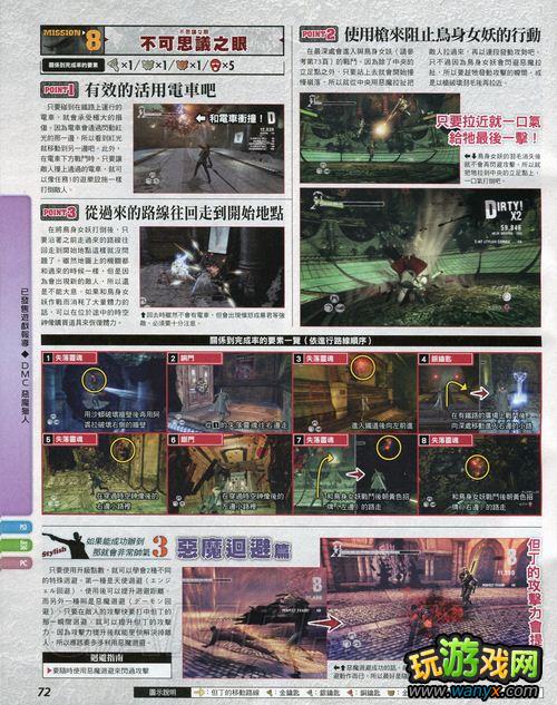《鬼泣5》杂志攻略:基础应用、战斗技巧