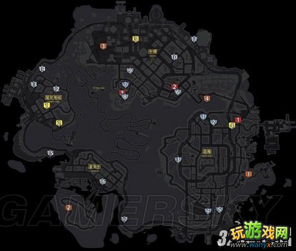 XBOX360《热血无赖》白金难点28个随机事件攻略