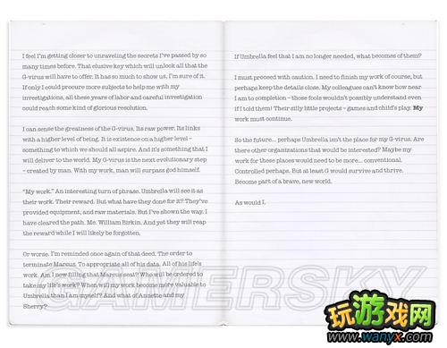 《生化危机：浣熊市行动》现有资料翻译