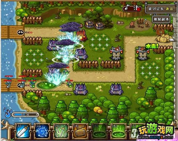 《塔防三国志》涿县噩梦地狱52级非R绿水毒打法