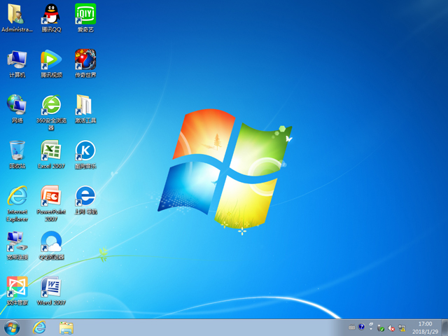 Թ˾ GHOST WIN7 SP1 X86 װ V2018.0232λ