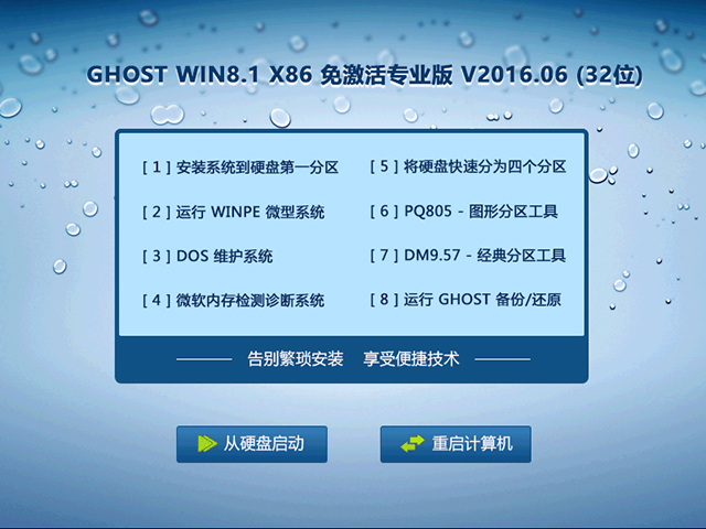 萝卜家园 GHOST WIN8 X86 免激活专业版 2022年2月 (32位)  ISO免费下载